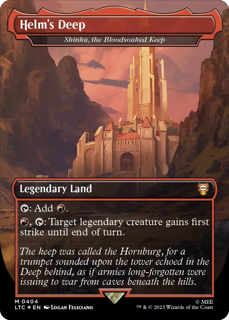 Helm's Deep - Shinka, the Bloodsoaked Keep (Surge Foil) [LTC - 404]