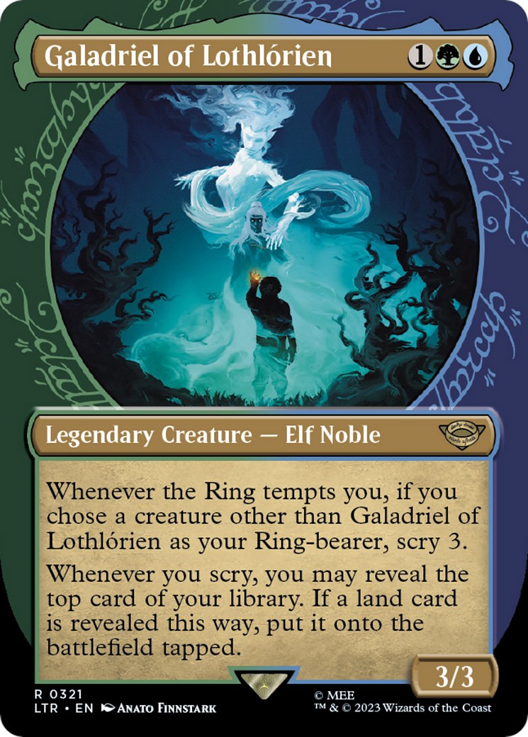 Galadriel of Lothlorien (Showcase Ring Frame) [The Lord of the Rings: Tales of Middle-Earth] | The Clever Kobold