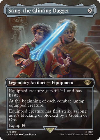 Sting, the Glinting Dagger (Borderless)