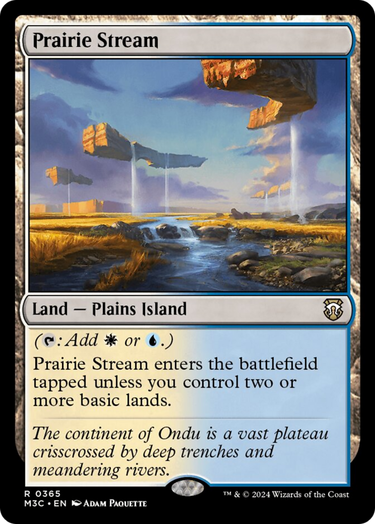 Prairie Stream [Modern Horizons 3 Commander] | The Clever Kobold