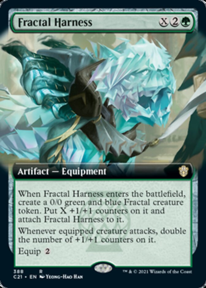 Fractal Harness (Extended Art) [Commander 2021] | The Clever Kobold