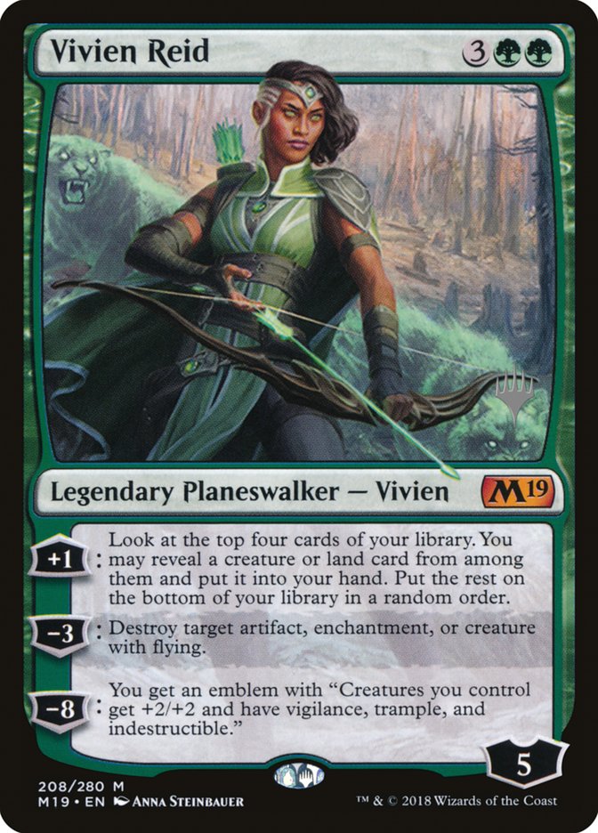 Vivien Reid (Promo Pack) [Core Set 2019 Promos] | The Clever Kobold