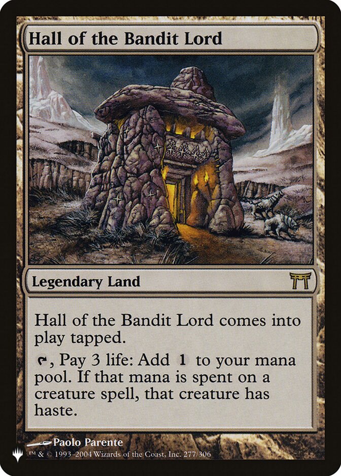 Hall of the Bandit Lord [The List] | The Clever Kobold