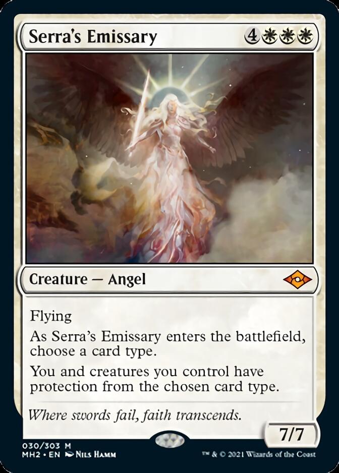 Serra's Emissary [Modern Horizons 2] | The Clever Kobold