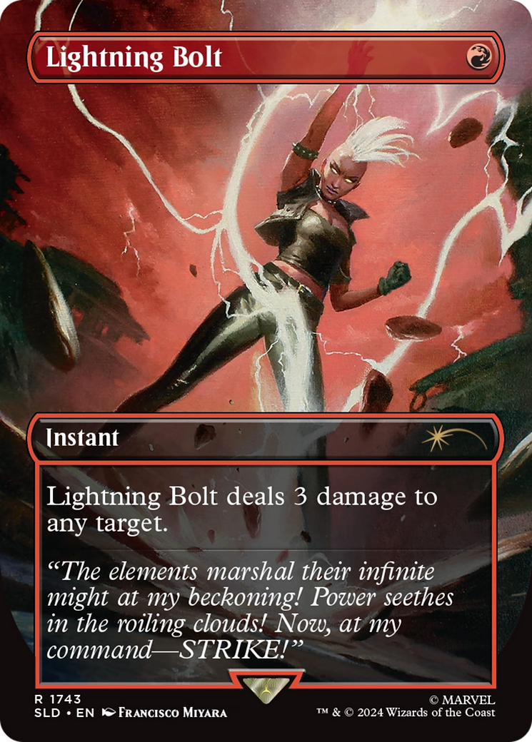 Lightning Bolt (1743) [Secret Lair Drop Series] | The Clever Kobold