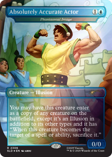 Secret Lair x Avatar: The Last Airbender | The Ember Island Players Foil Edition