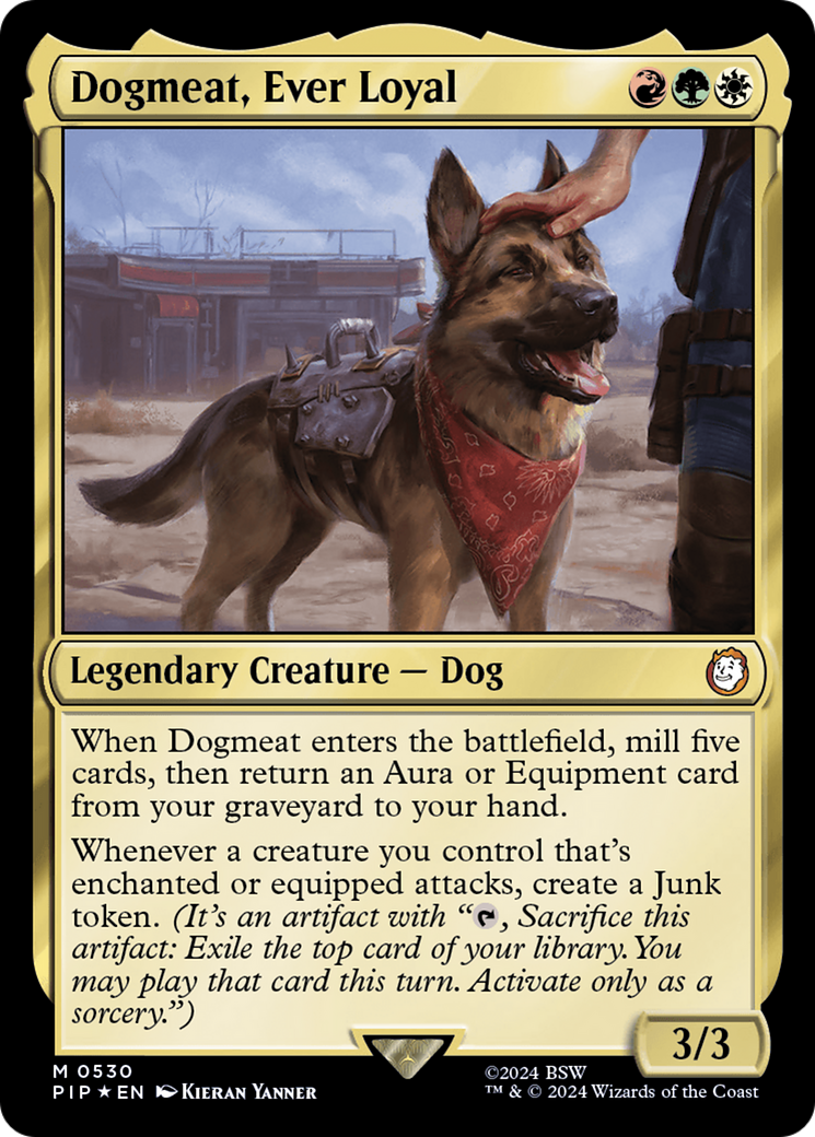 Dogmeat, Ever Loyal (Surge Foil) [Fallout] | The Clever Kobold