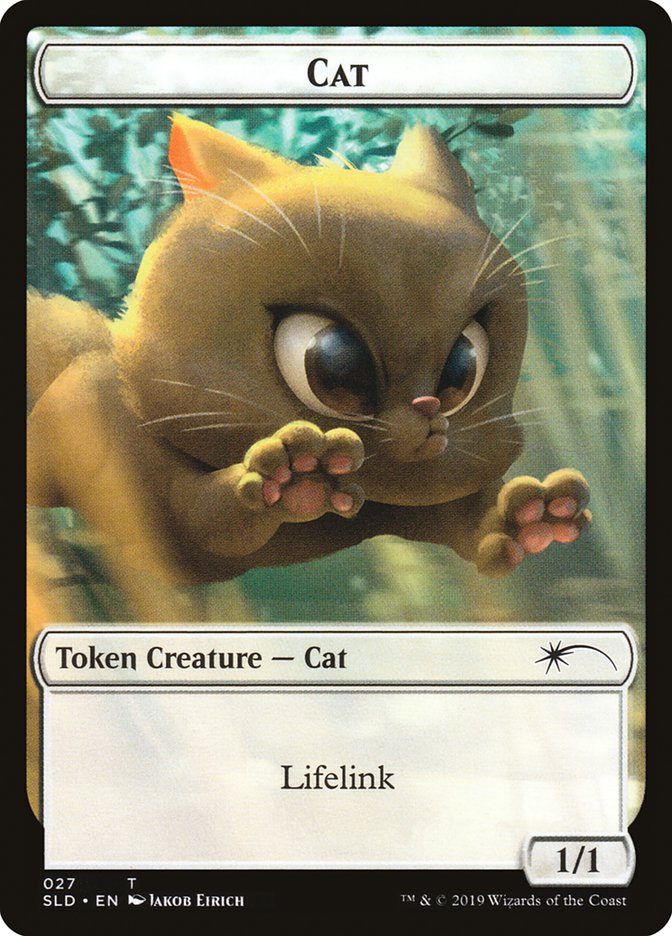 Cat (27) // Cat (28) Double-Sided Token [Secret Lair Drop Series] | The Clever Kobold