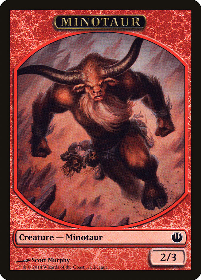 Minotaur Token [League Tokens 2014] | The Clever Kobold