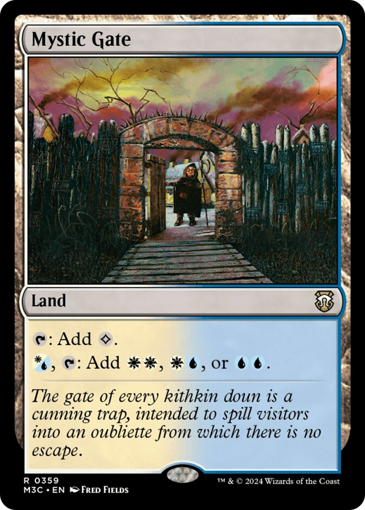 Mystic Gate (Ripple Foil) [Modern Horizons 3 Commander] | The Clever Kobold