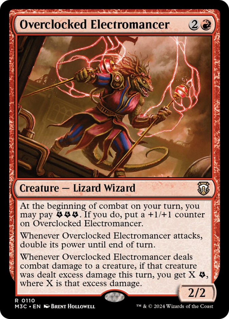 Overclocked Electromancer [Modern Horizons 3 Commander] | The Clever Kobold