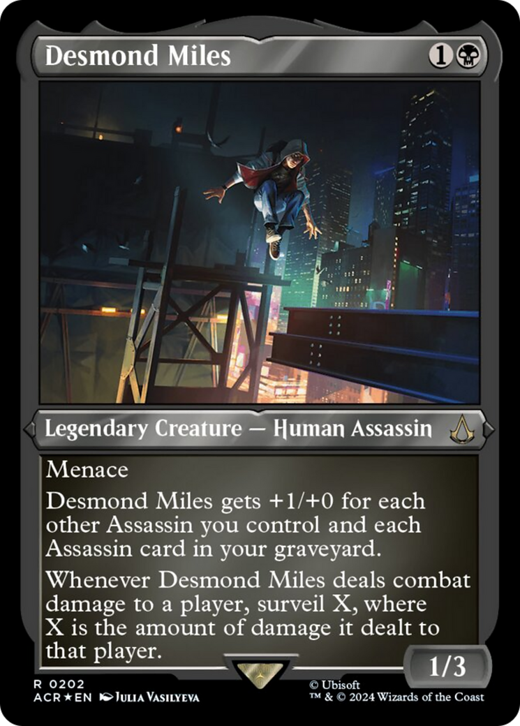 Desmond Miles (Foil Etched) [Assassin's Creed] | The Clever Kobold