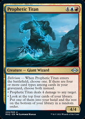 Prophetic Titan [Modern Horizons 2] | The Clever Kobold