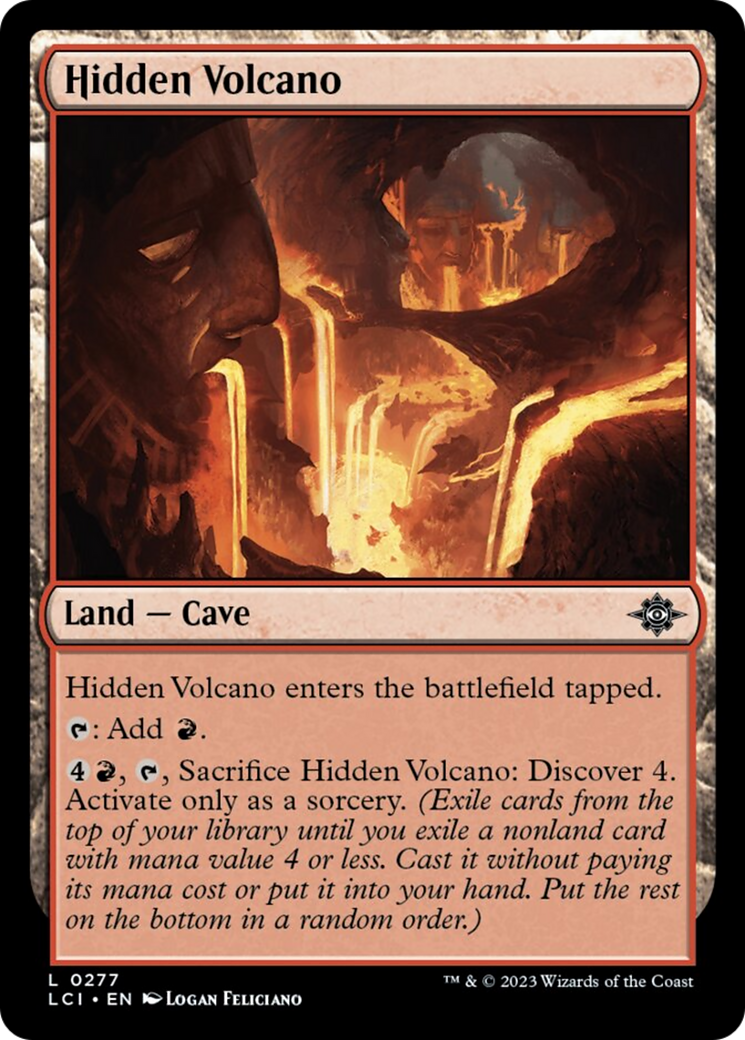 Hidden Volcano [The Lost Caverns of Ixalan] | The Clever Kobold