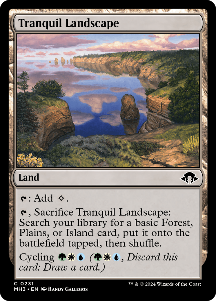 Tranquil Landscape [Modern Horizons 3] | The Clever Kobold