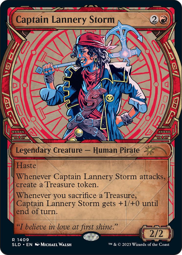 Captain Lannery Storm [Secret Lair Drop Series] | The Clever Kobold