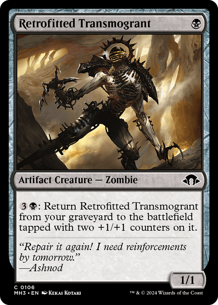 Retrofitted Transmogrant [Modern Horizons 3] | The Clever Kobold