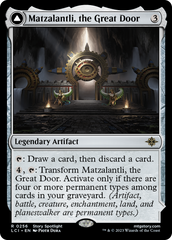 Matzalantli, the Great Door // The Core [The Lost Caverns of Ixalan] | The Clever Kobold