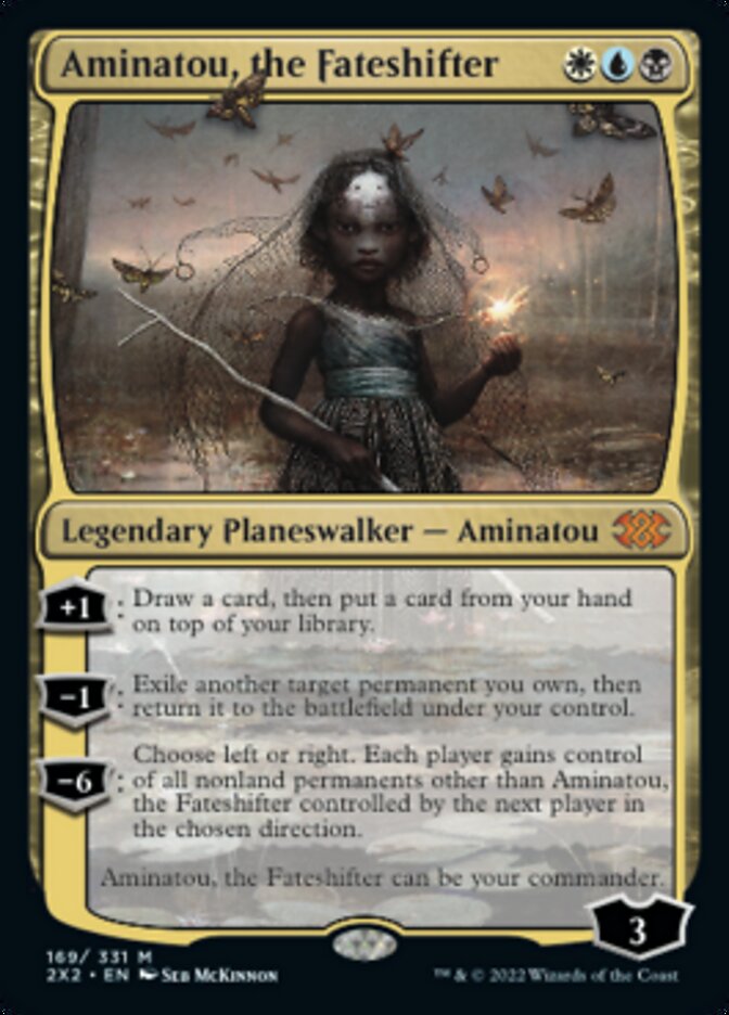 Aminatou, the Fateshifter [Double Masters 2022] | The Clever Kobold