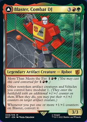 Blaster, Combat DJ // Blaster, Morale Booster [Transformers] | The Clever Kobold