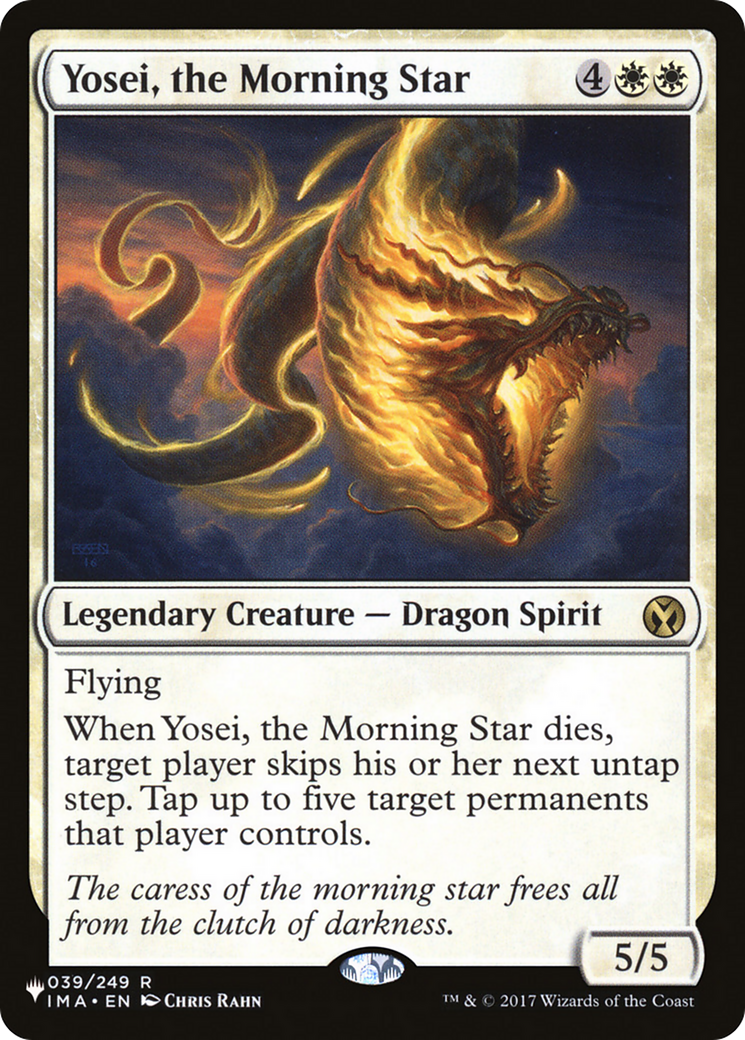 Yosei, the Morning Star [The List] | The Clever Kobold