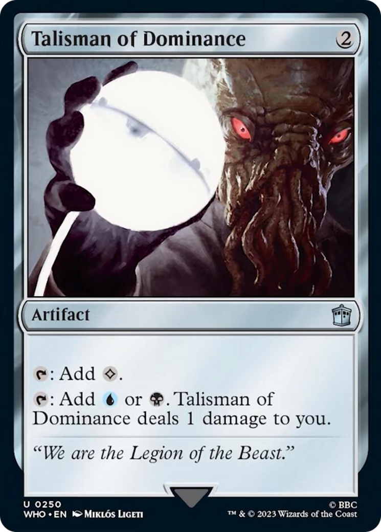 Talisman of Dominance [Doctor Who] | The Clever Kobold