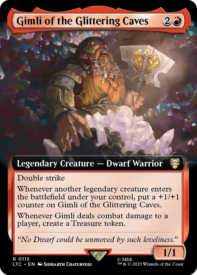 Gimli of the Glittering Caves (Extended Art) [LTC - 115]