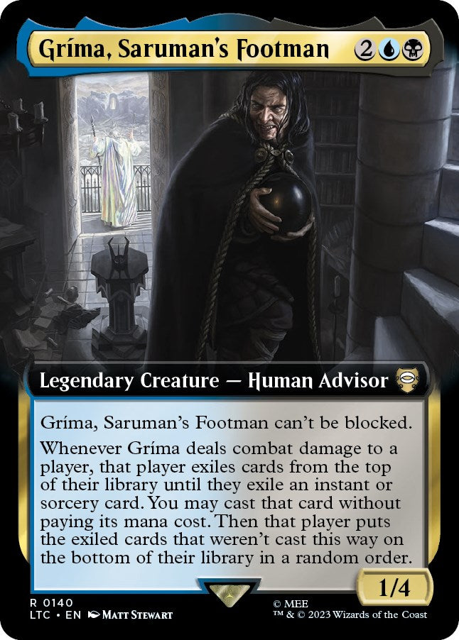 Grima, Saruman's Footman (Extended Art) [The Lord of the Rings: Tales of Middle-Earth Commander] | The Clever Kobold