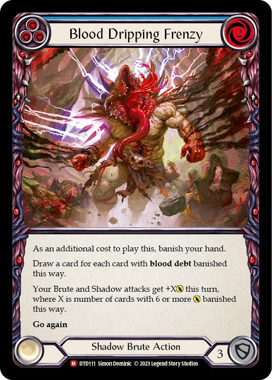 Blood Dripping Frenzy [DTD - DTD111]