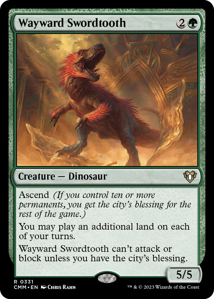 Wayward Swordtooth [CMM - 331]