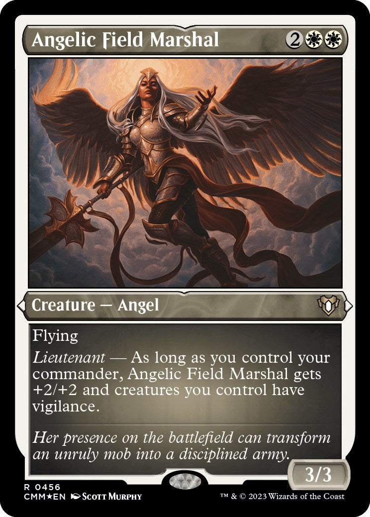 Angelic Field Marshal (Foil Etched) [CMM - 456]