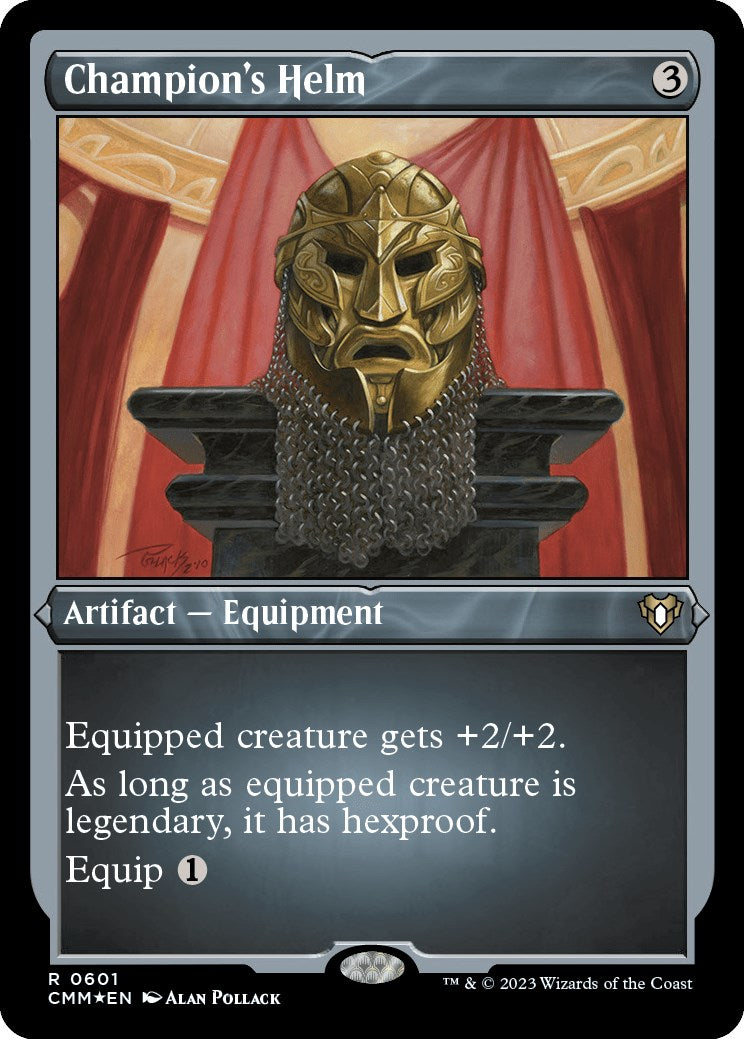Champion's Helm (Foil Etched) [CMM - 601]