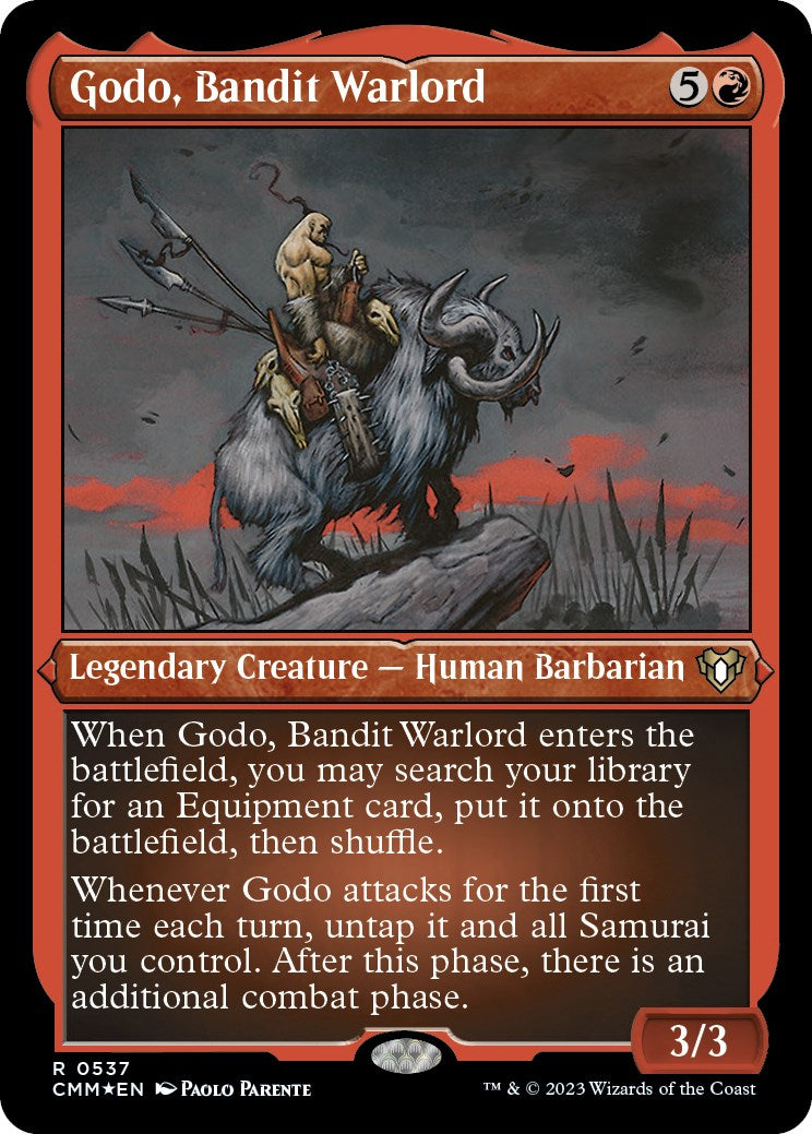 Godo, Bandit Warlord (Foil Etched)