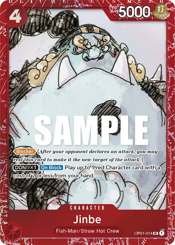 Jinbe (Premium Card Collection -ONE PIECE FILM RED Edition-)