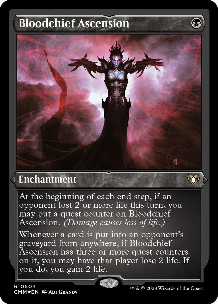 Bloodchief Ascension (Foil Etched)