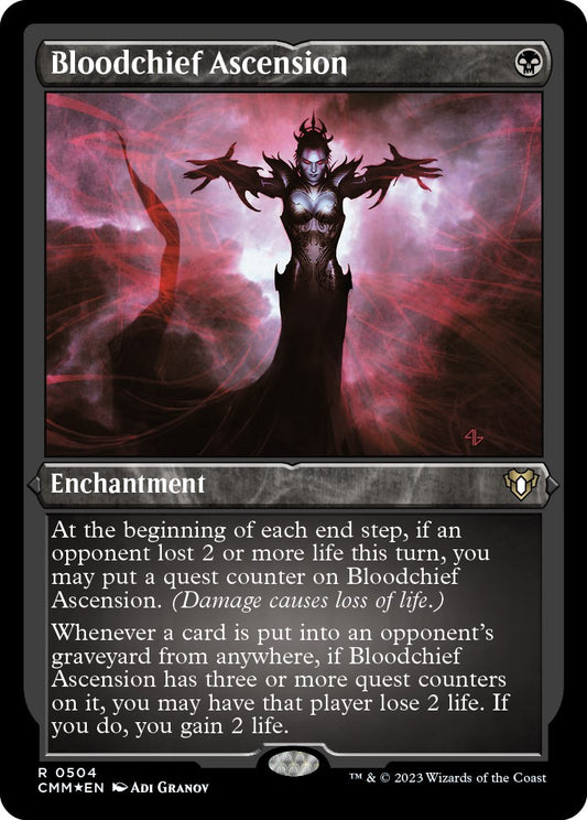 Bloodchief Ascension (Foil Etched)