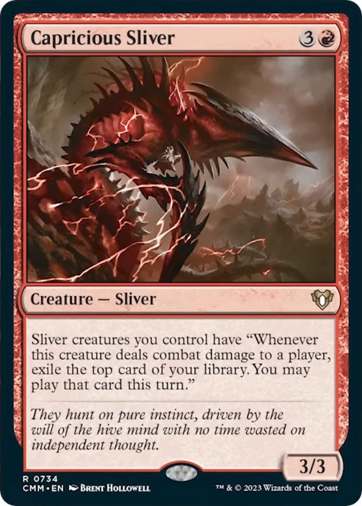 Capricious Sliver [CMM - 734]