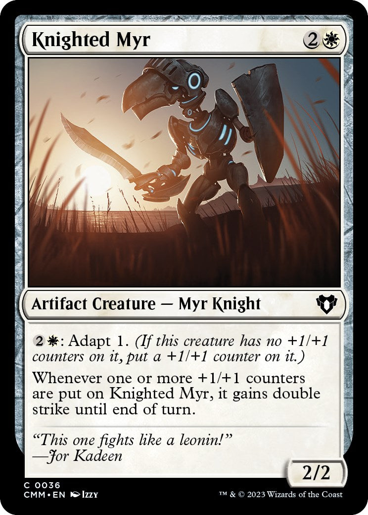 Knighted Myr [CMM - 36]