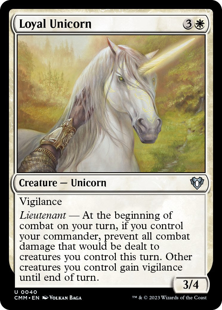 Loyal Unicorn [CMM - 40]