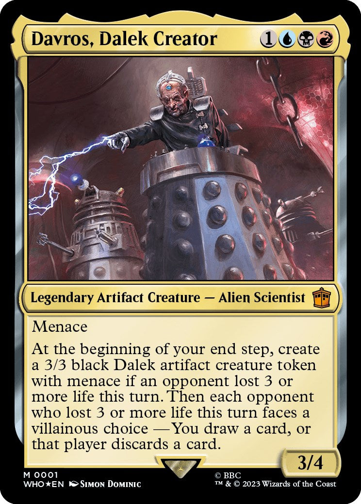 Davros, Dalek Creator [WHO - 1]