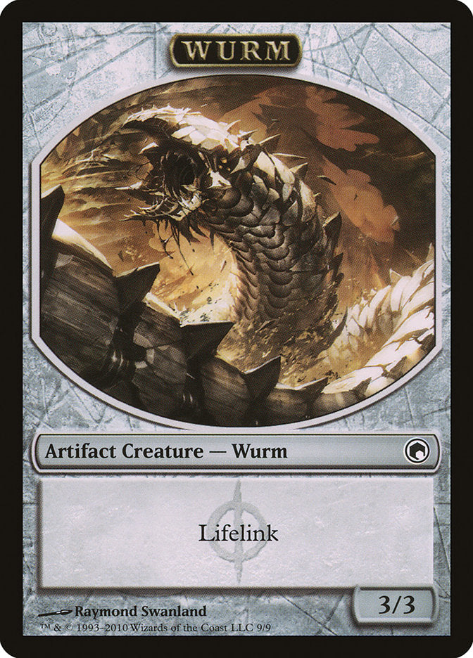 Wurm Token (9/9) [Scars of Mirrodin Tokens] | The Clever Kobold