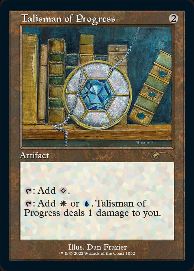 Talisman of Progress (Foil Etched) [Secret Lair Drop Series] | The Clever Kobold