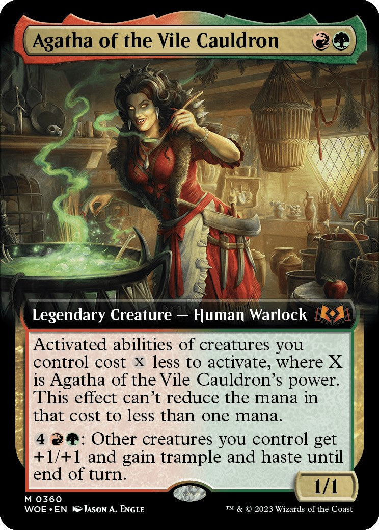 Agatha of the Vile Cauldron (Extended Art) [WOE - 360]