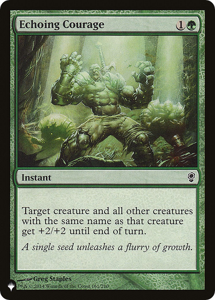 Echoing Courage [LIST - 161/210]