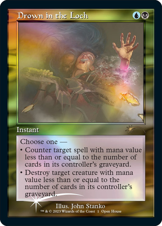 Drown in the Loch (Retro Frame)