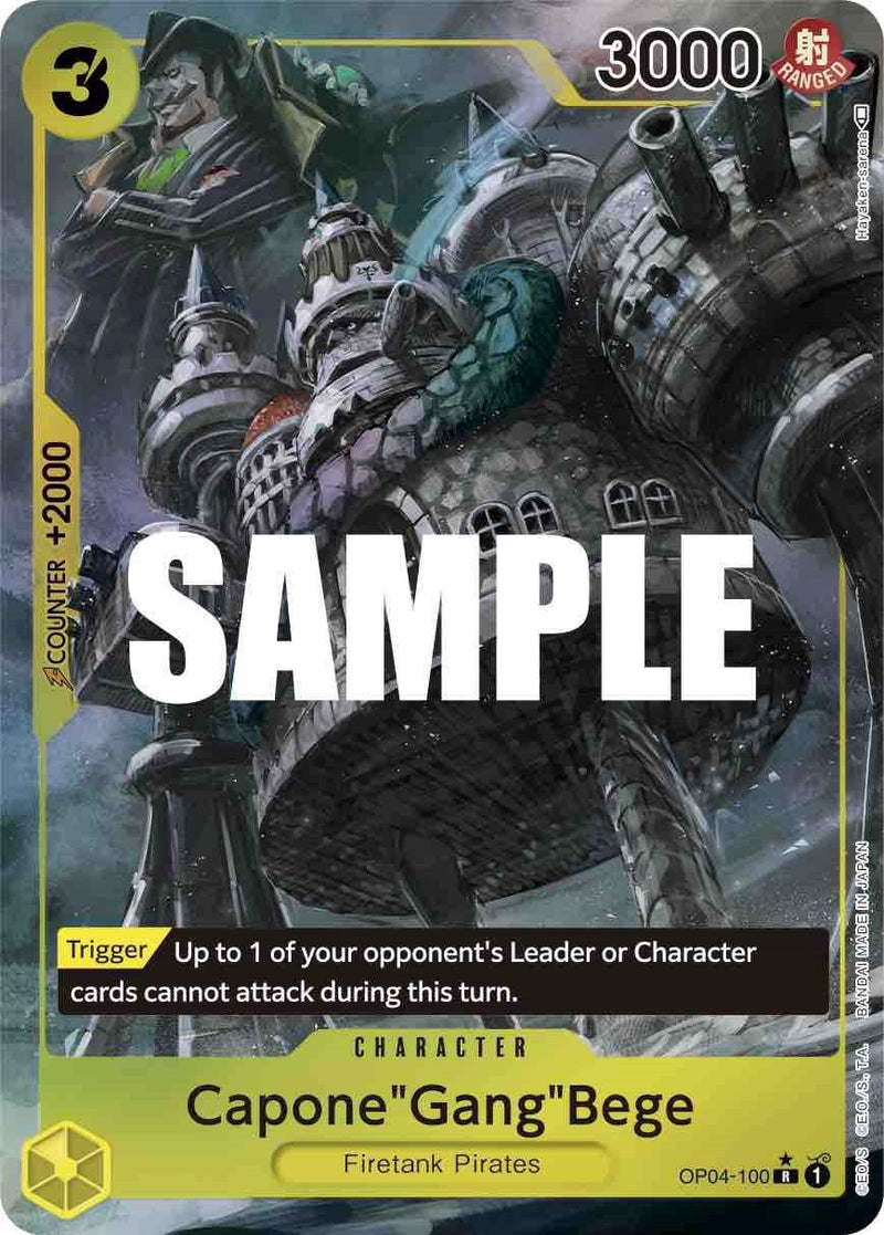 Capone"Gang"Bege (Alternate Art) [OP04 - OP04-100]
