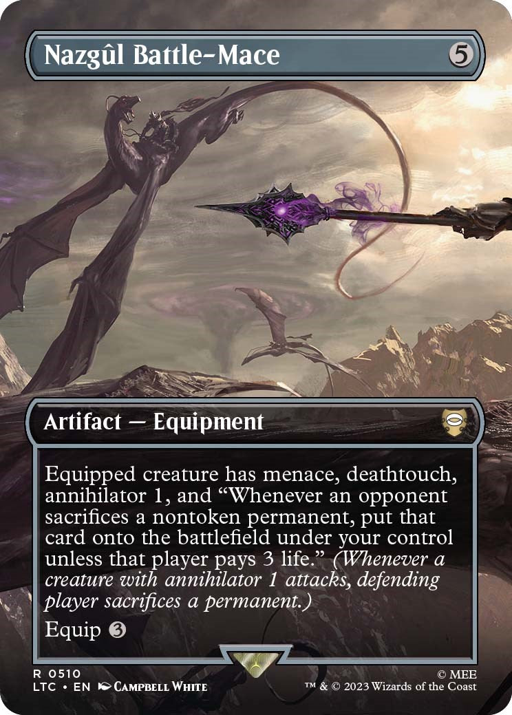 Nazgul Battle-Mace (Borderless) [LTC - 510]