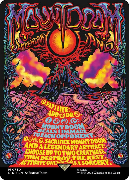 Mount Doom (Borderless Poster)