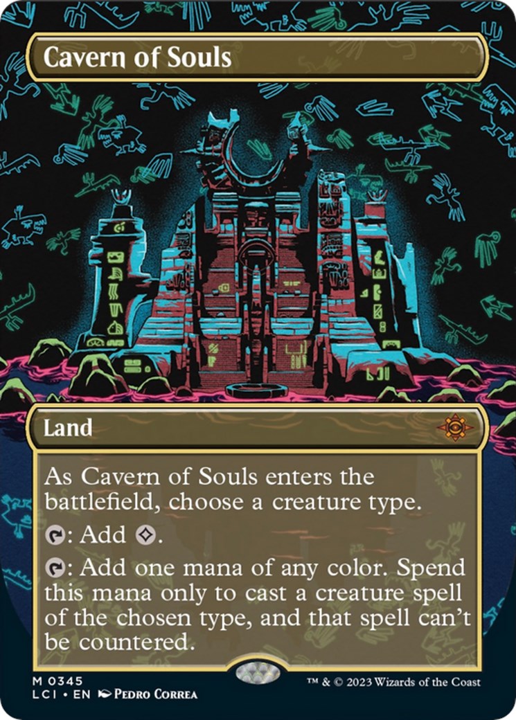 Cavern of Souls (0345) (Borderless) [LCI - 345]