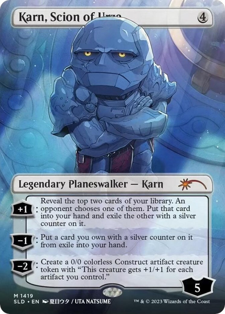 Karn, Scion of Urza (Rainbow Foil) [SLD - 1419]